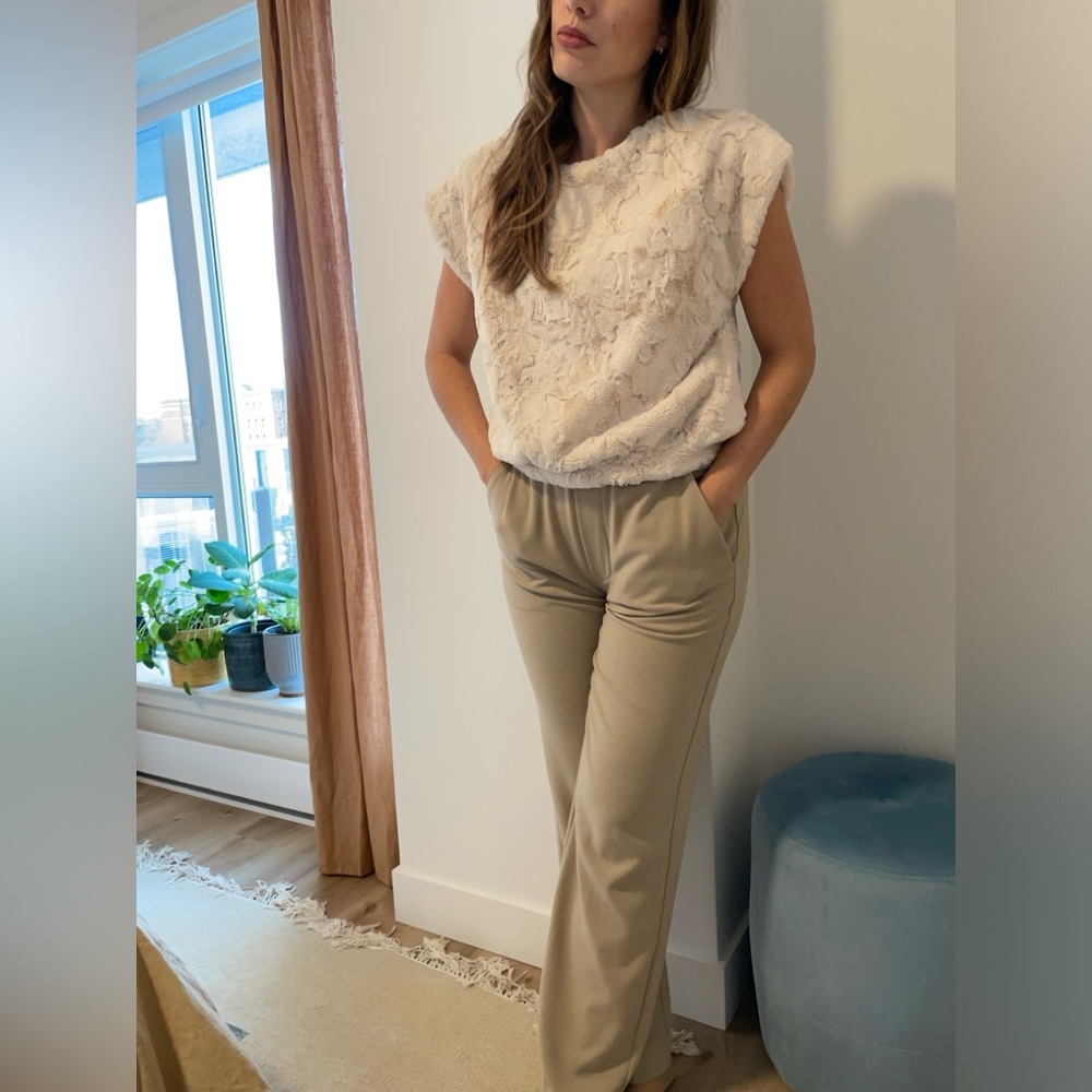 Plush chic top